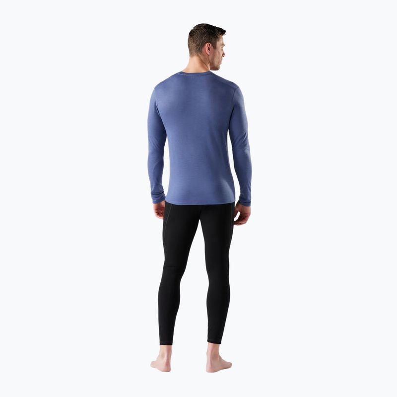 Pánská termoakční mikina Smartwool Classic All-Season Merino Baselayer Boxed nightfall blue 2