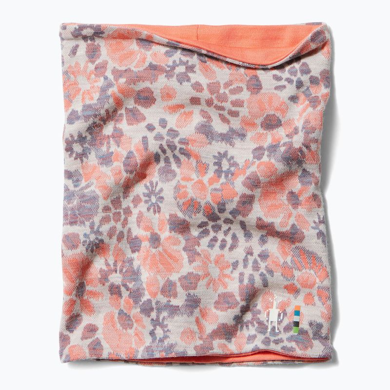 Nákrčník Smartwool Thermal Merino Rebersible coral reef floral