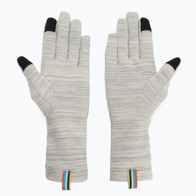 Trekové rukavice Smartwool Thermal Merino light gray color shift 3