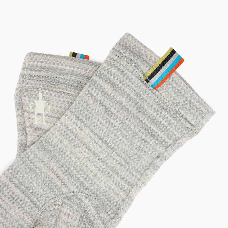 Trekové rukavice Smartwool Thermal Merino light gray color shift 5