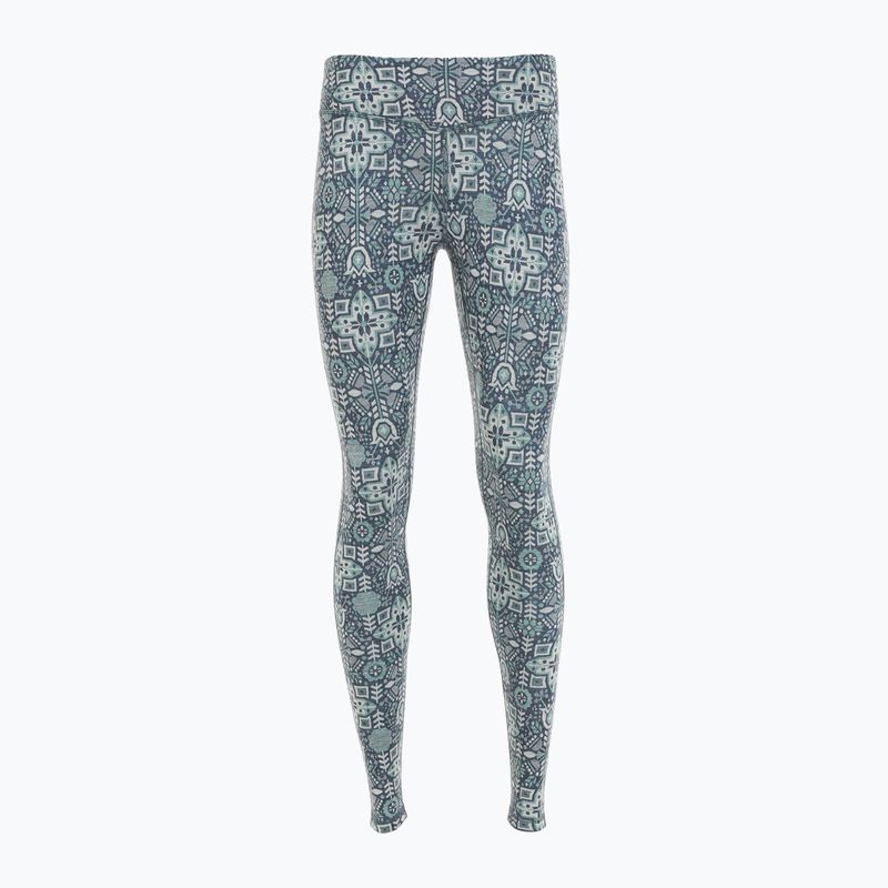 Dámské termo kalhoty Smartwool Merino 250 Baselayer Boxed nightfall deco floweral thermal pants