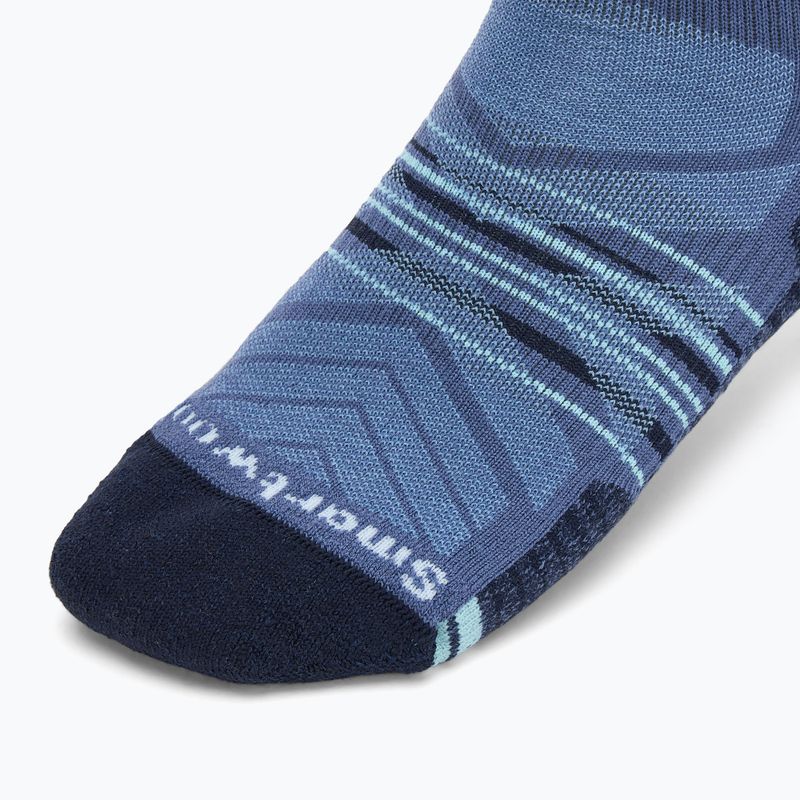 Ponožky Smartwool Hike Light Cushion Mountain Pattern Crew nightfall blue 3