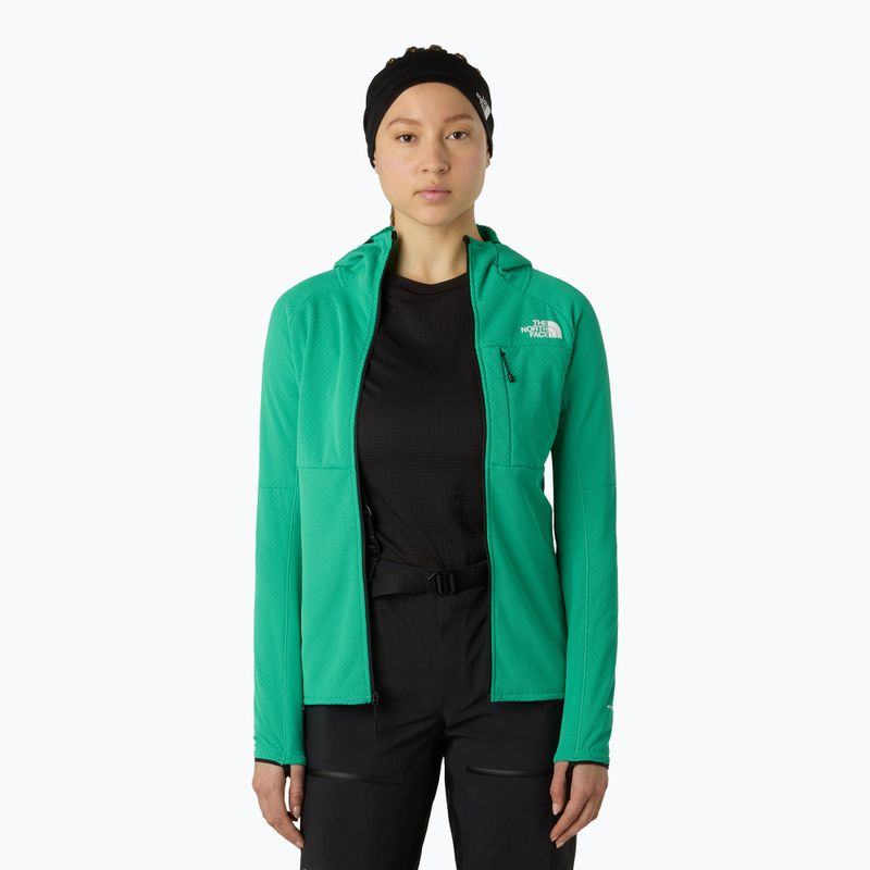 Dámská mikina The North Face Summit Futurefleece FZ nebula green 4