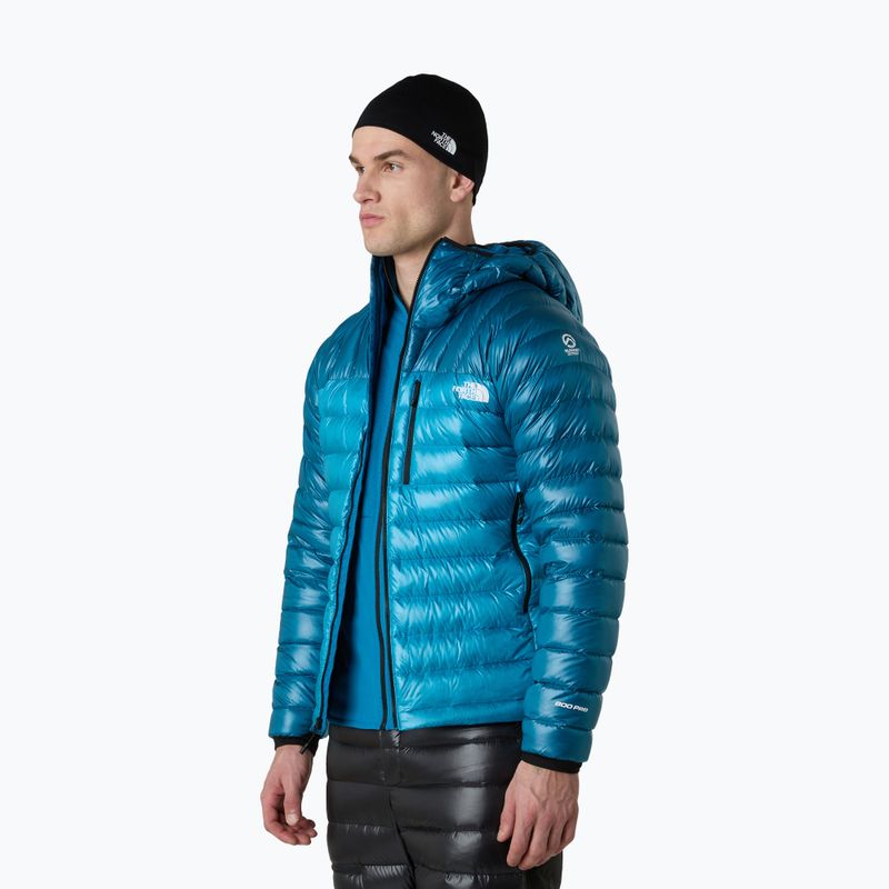Pánská péřová bunda The North Face Summit Breithorn Hoodie meridian blue/dusk blue 4