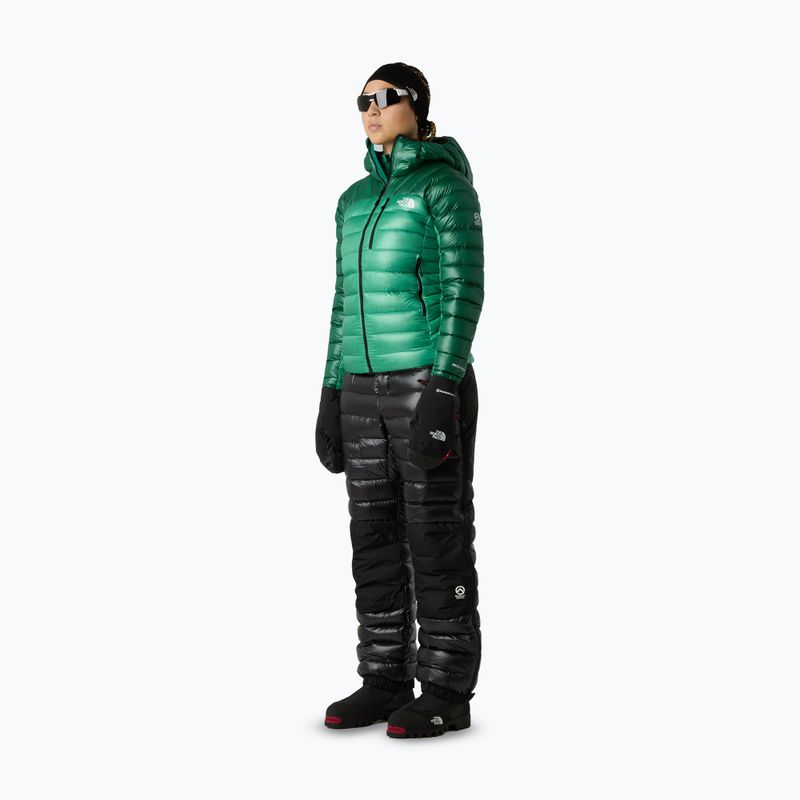 Dámská péřová bunda The North Face Summit Breithorn Hoodie nebula green/evergreen 2