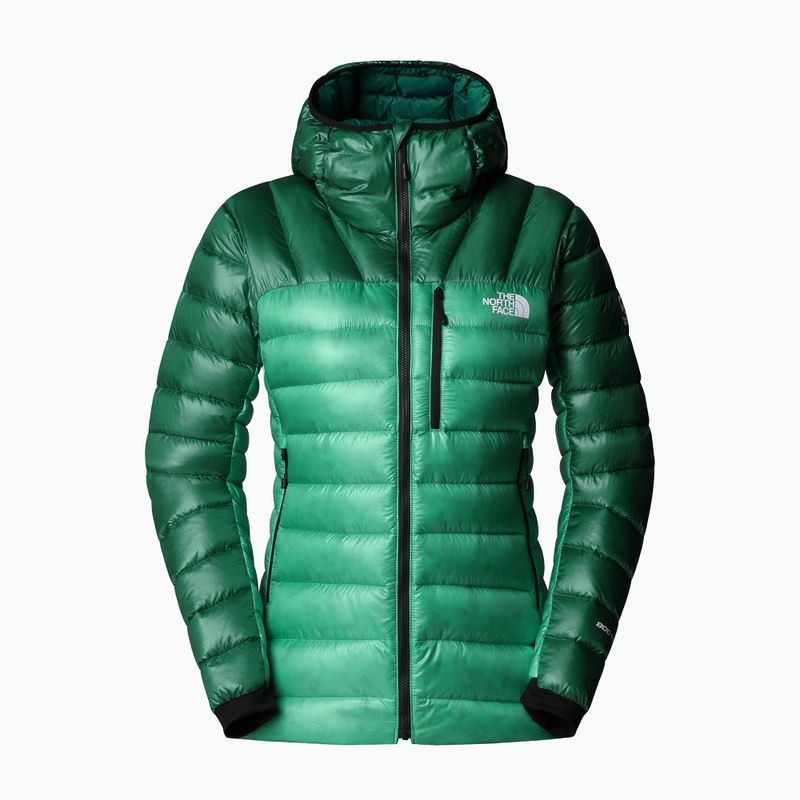 Dámská péřová bunda The North Face Summit Breithorn Hoodie nebula green/evergreen 5