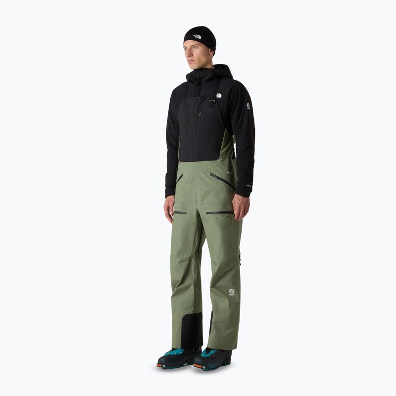 Pánské lyžařské kalhoty The North Face Summit Tsirku GTX Pro Bib bark mist/black