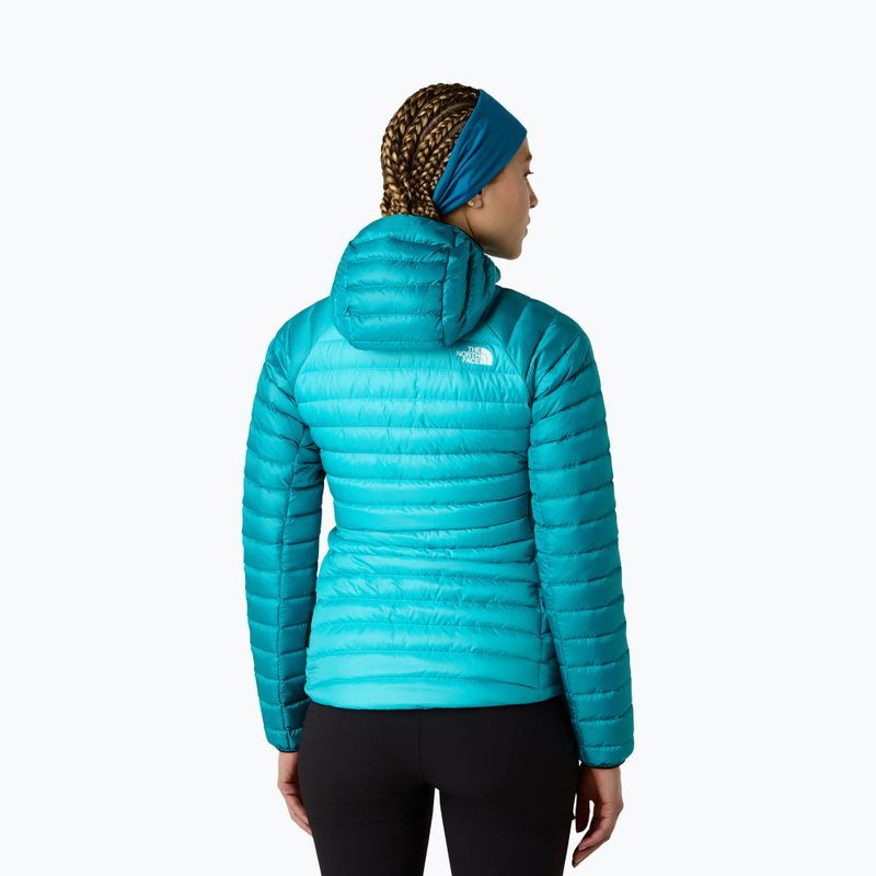 Dámská péřová bunda The North Face Bettaforca Light Down Hooded galactic blue/deep teal 3