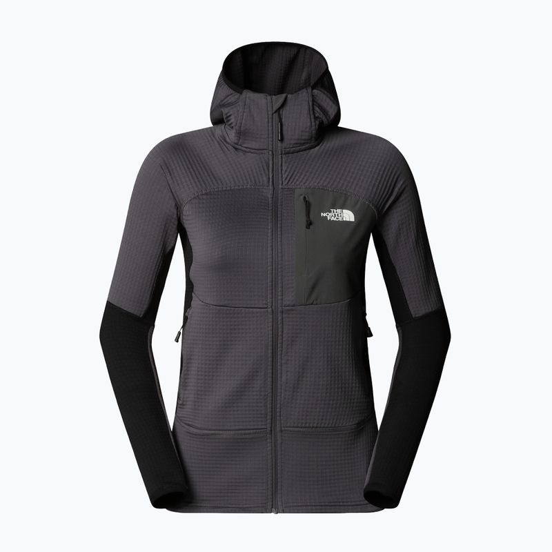 Dámská mikina The North Face Polartec Powergrid Stormgap Hoodie anthracite grey/black 5