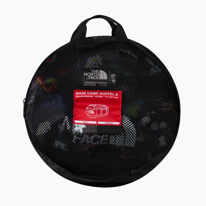 Cestovní taška The North Face Base Camp Duffel S 50 l černá alpská květinová 2