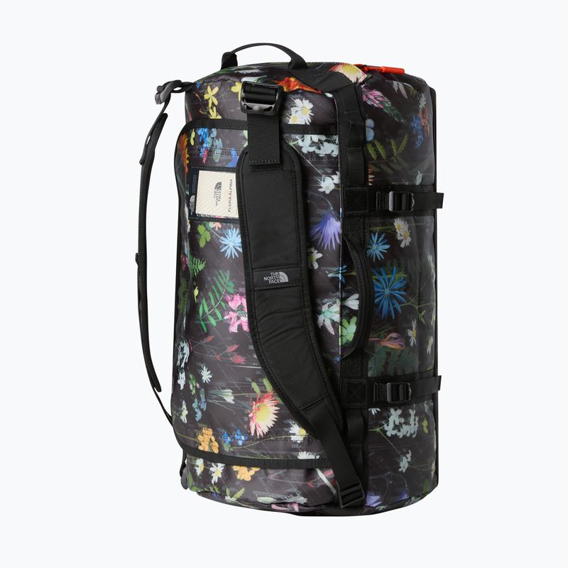 Cestovní taška The North Face Base Camp Duffel S 50 l černá alpská květinová 3
