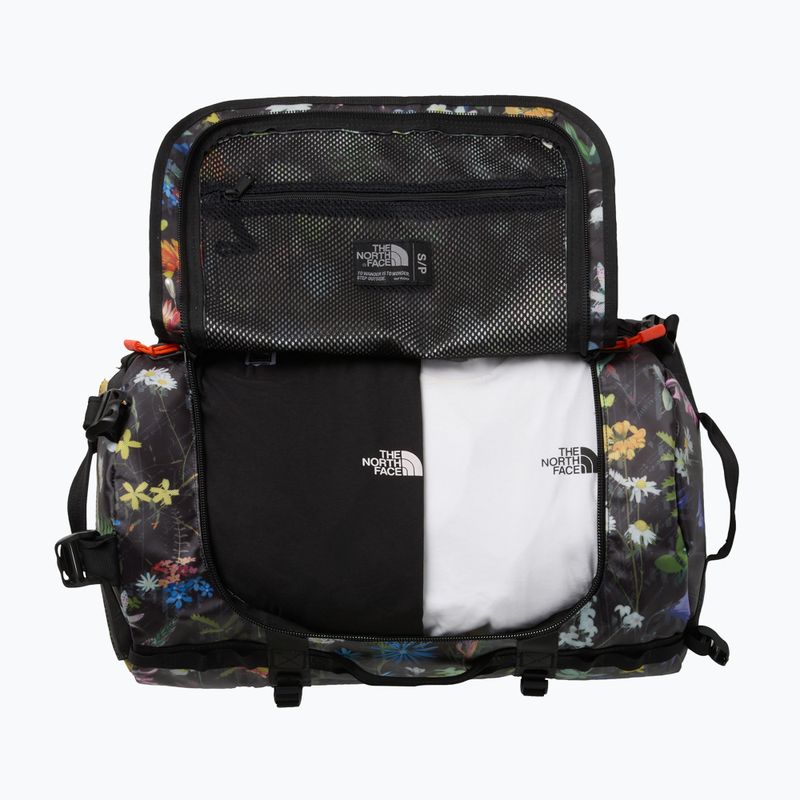 Cestovní taška The North Face Base Camp Duffel S 50 l černá alpská květinová 5
