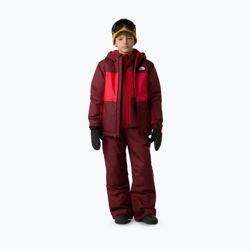 Dětské lyžařské kalhoty The North Face Freedom Insulated sumac 2