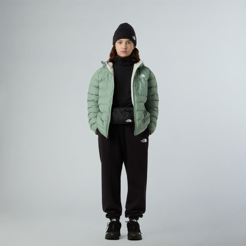 Dětská péřová bunda The North Face Reversible Perrito Hooded slate moss 2