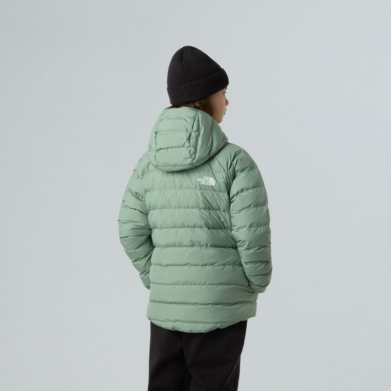 Dětská péřová bunda The North Face Reversible Perrito Hooded slate moss 3