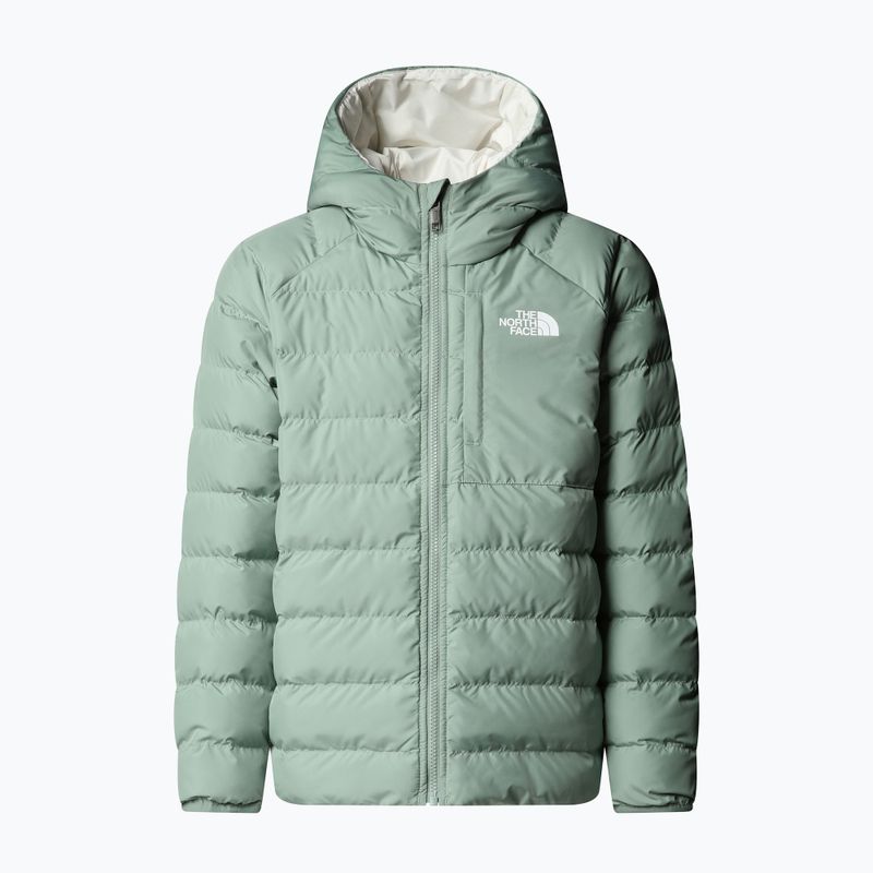 Dětská péřová bunda The North Face Reversible Perrito Hooded slate moss 6
