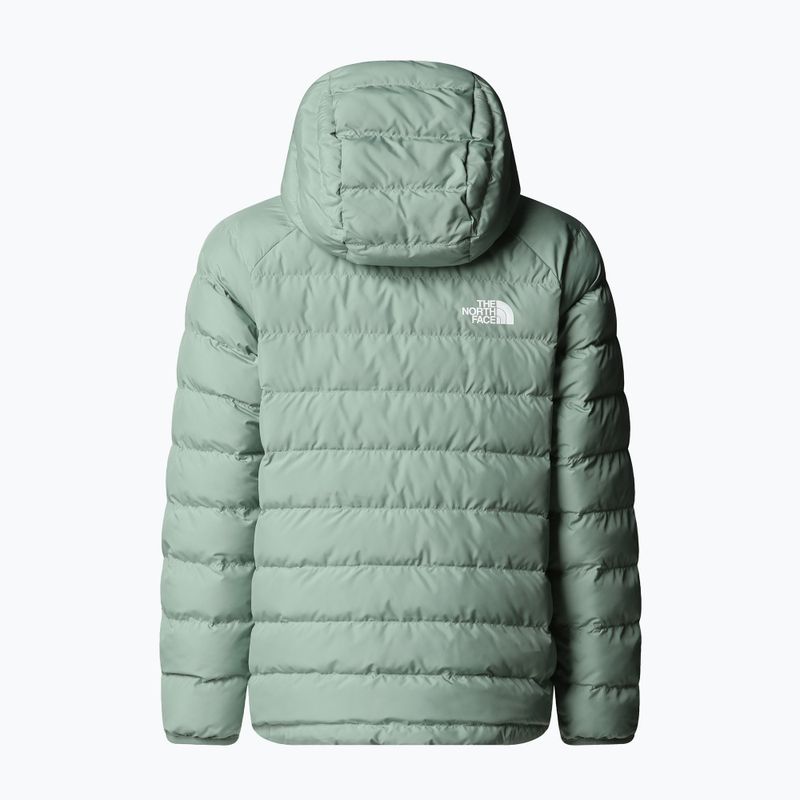 Dětská péřová bunda The North Face Reversible Perrito Hooded slate moss 7