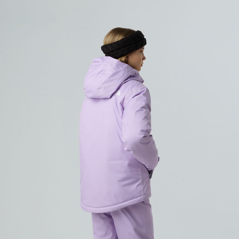 Dětská lyžařská bunda The North Face Freedom Insulated lite lilac 3