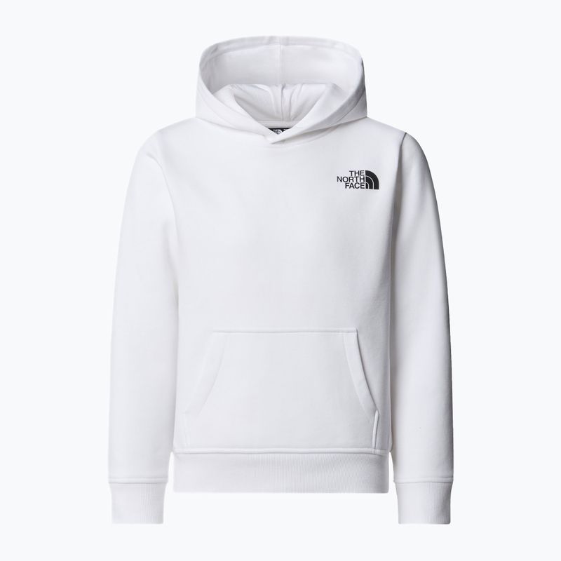 Dětská mikina The North Face Teen Redbox Regular P/O bílá/černá