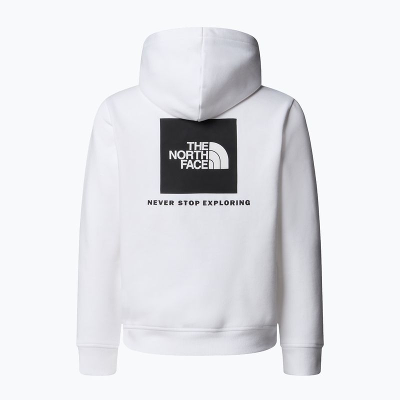 Dětská mikina The North Face Teen Redbox Regular P/O bílá/černá 2