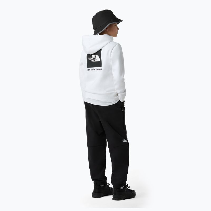 Dětská mikina The North Face Teen Redbox Regular P/O bílá/černá 5