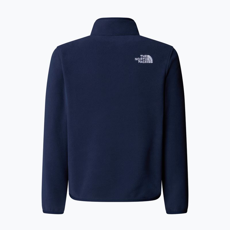 Dětská fleece mikina The North Face Teen Glacier 1/4 Zip summit navy 2