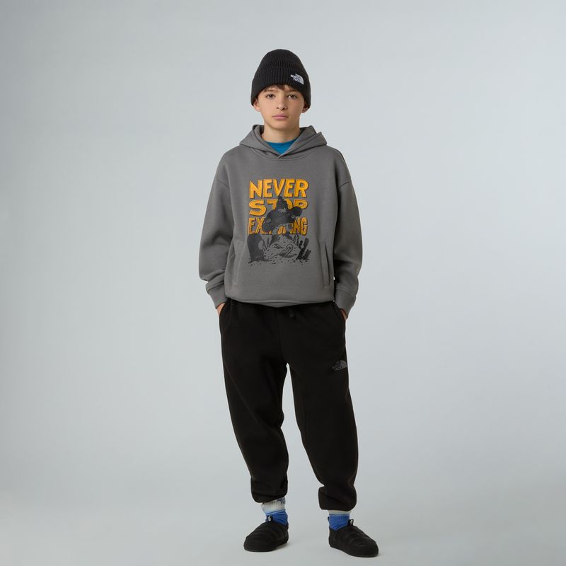 Dětská mikina The North Face Sports Oversized Hoodie Graphic smoked pearl 2
