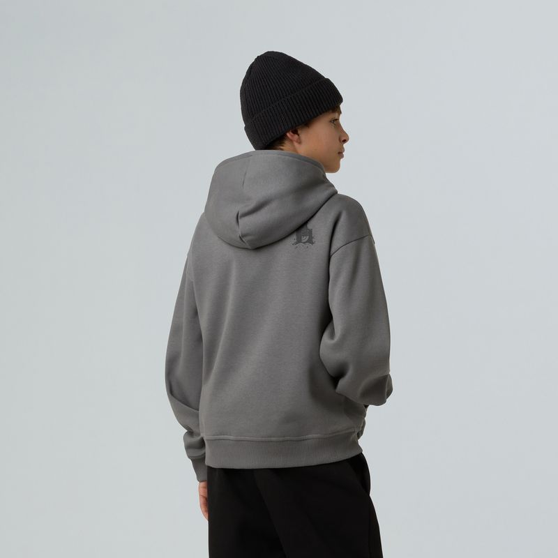 Dětská mikina The North Face Sports Oversized Hoodie Graphic smoked pearl 3