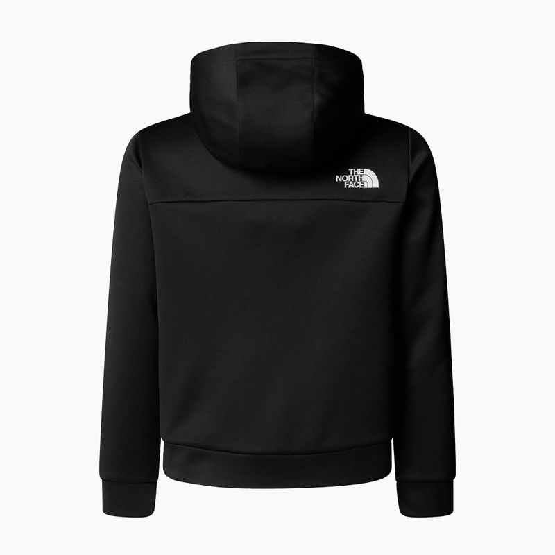 Dětská mikina The North Face Teen Reaxion Full Zip Hoodie tnf black 2