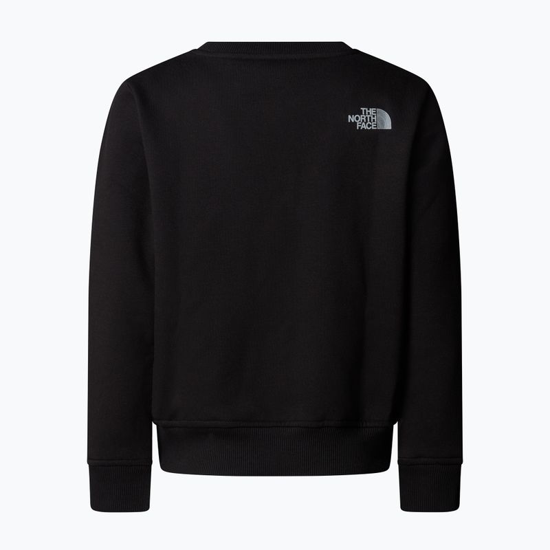 Dětská mikina The North Face Reflective Logo Relaxed Crew black 5