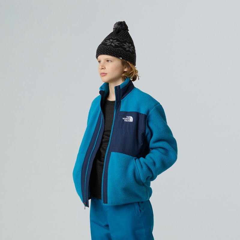 Dětská fleecová mikina The North Face Yumiori Full Zip dusk blue/summit navy 4