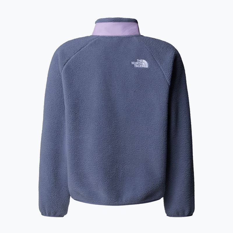 Dětská fleecová mikina The North Face Yumiori Full Zip twilight galaxy/lite lilac 6
