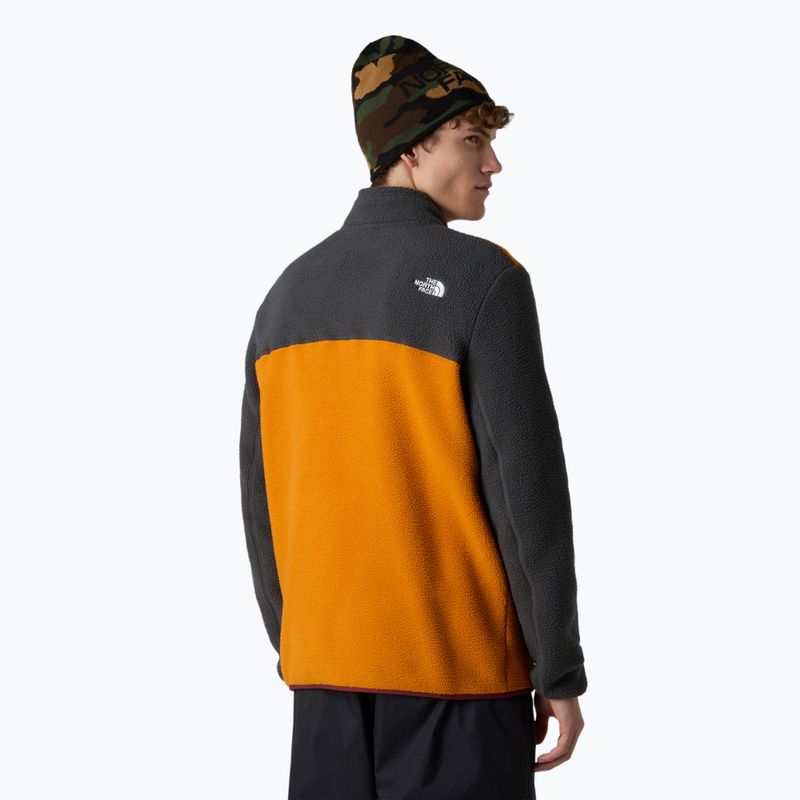 Pánská mikina The North Face Yumiori Full Zip agate orange/asphalt grey 3