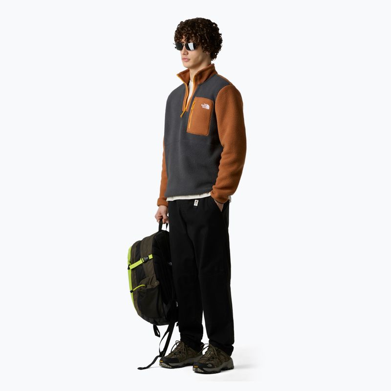 Pánská mikina The North Face Yumiori 1/4 Zip asphaltgrey/burntumber/summitgold 2