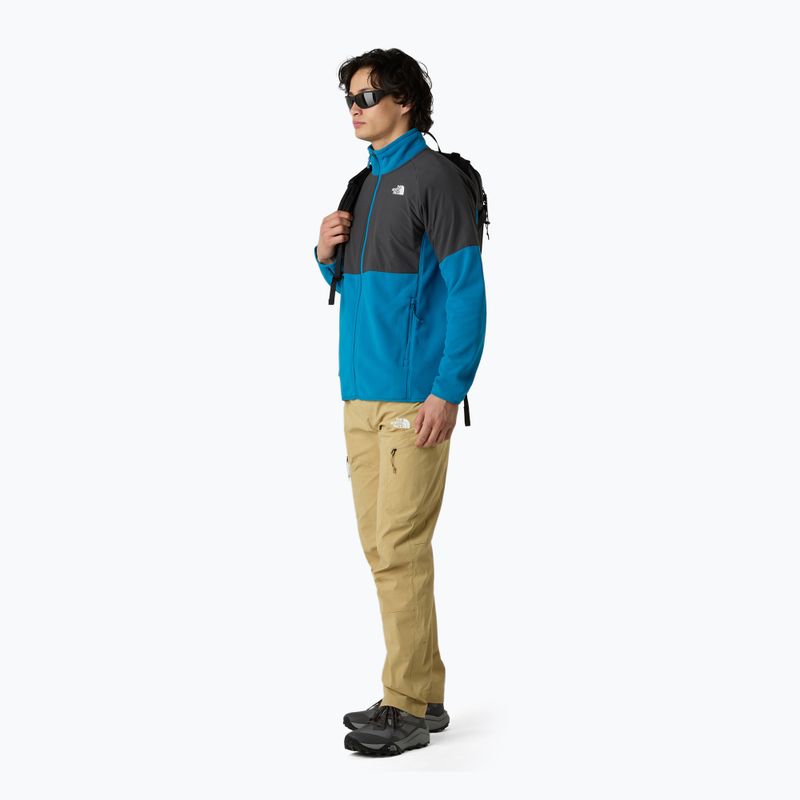 Pánská mikina The North Face Glacier Heavyweight Full Zip dusk blue/asphalt grey 2