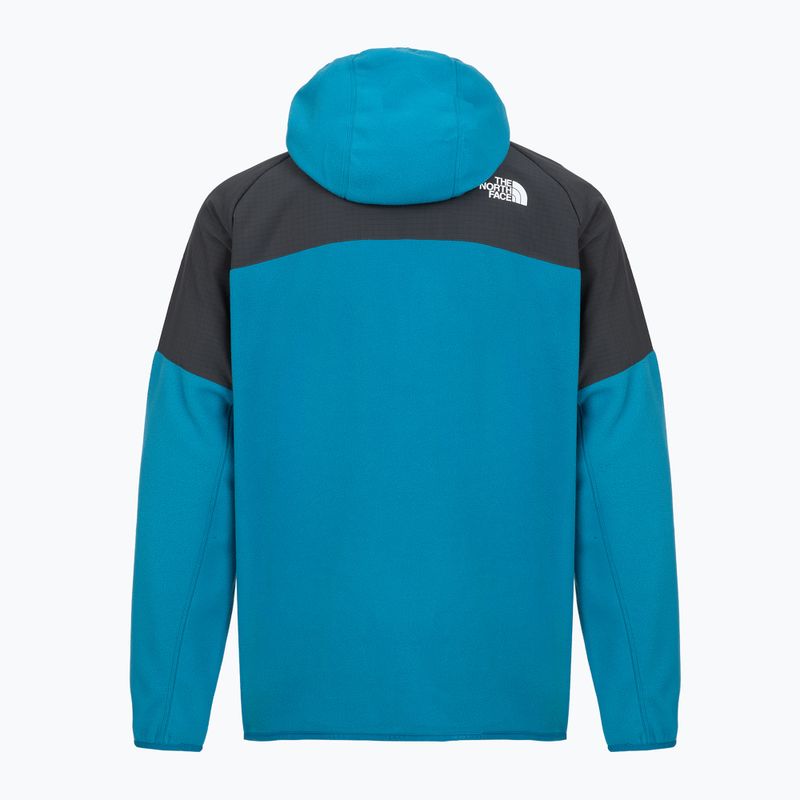 Pánská mikina The North Face Glacier Heavyweight Full Zip HD dusk blue/asphalt grey 2