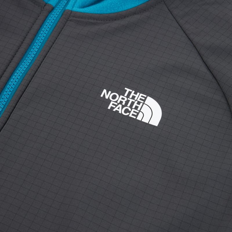 Pánská mikina The North Face Glacier Heavyweight Full Zip HD dusk blue/asphalt grey 3