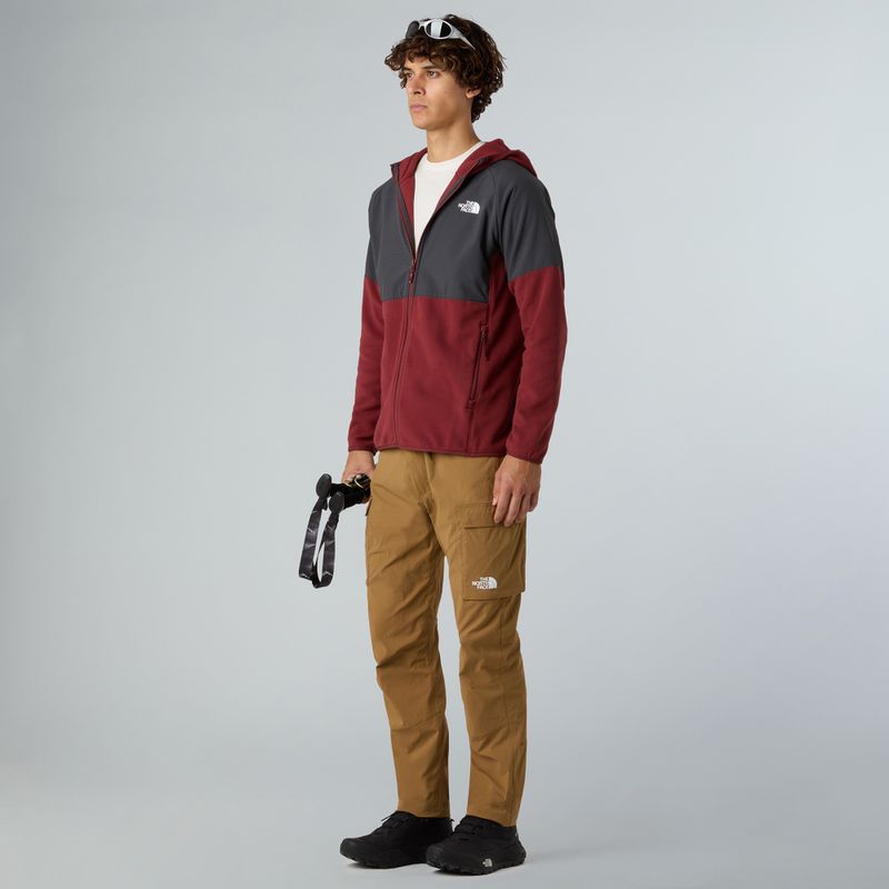 Pánská mikina The North Face Glacier Heavyweight Full Zip HD sumac/asphalt grey 2