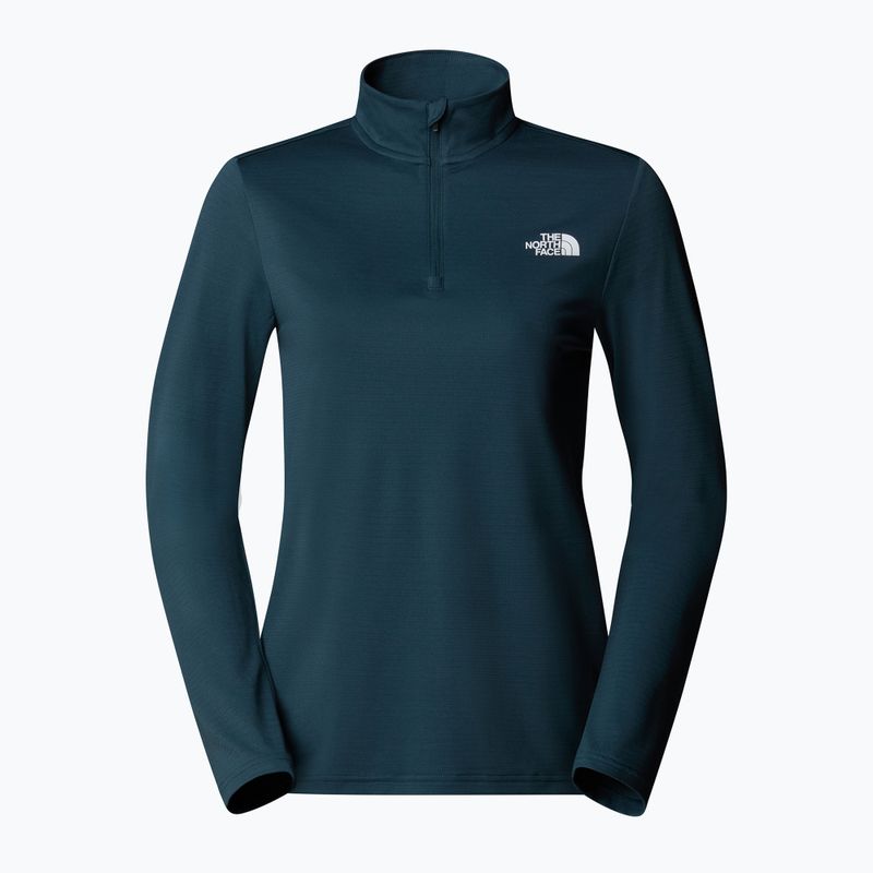 Dámské tričko The North Face Flex 1/4 Zip Slim deep cypress 4