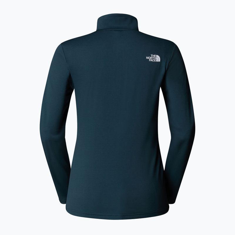 Dámské tričko The North Face Flex 1/4 Zip Slim deep cypress 5