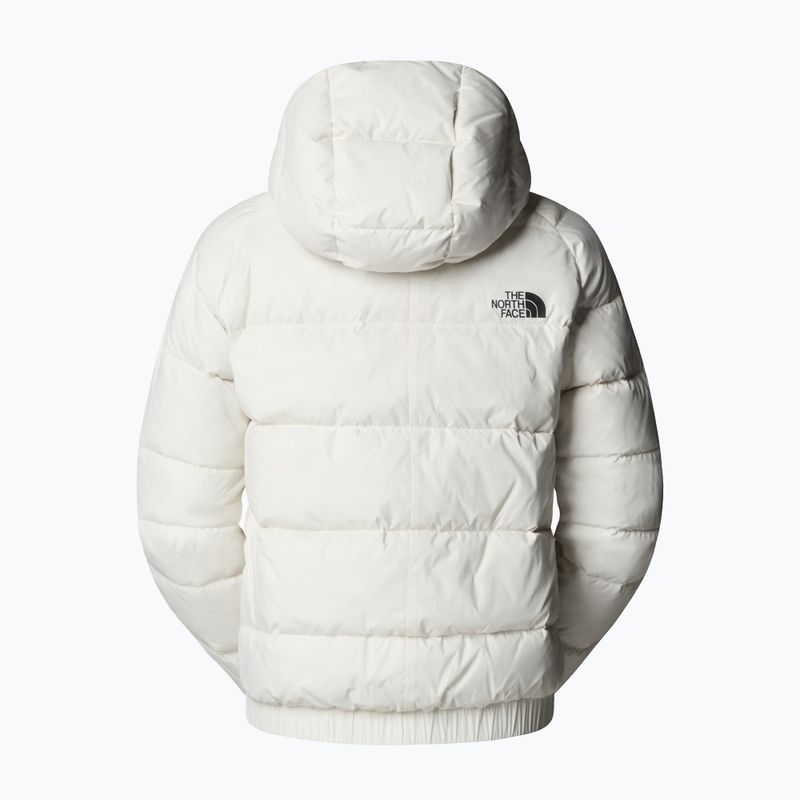 Dámská péřová bunda The North Face Hyalite Down Hoodie white dune 3