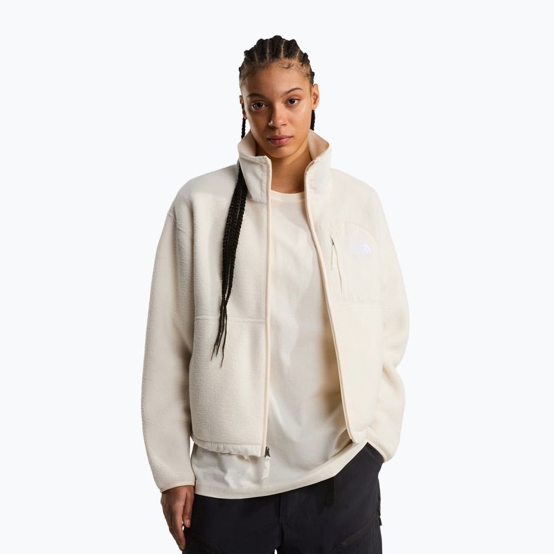 Dámská fleecová mikina The North Face Yumiori Off Peak Full Zip white dune 4