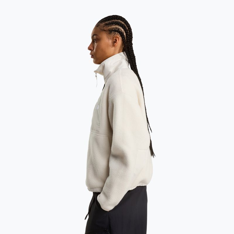 Dámská fleecová mikina The North Face Yumiori Off Peak Full Zip white dune 5