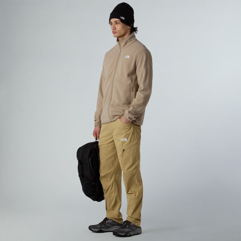 Pánská fleecová mikina The North Face Glacier Fleece mushroom grey 2