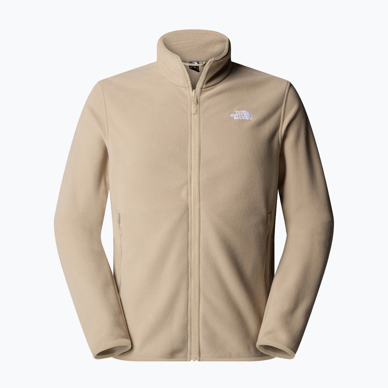Pánská fleecová mikina The North Face Glacier Fleece mushroom grey 5