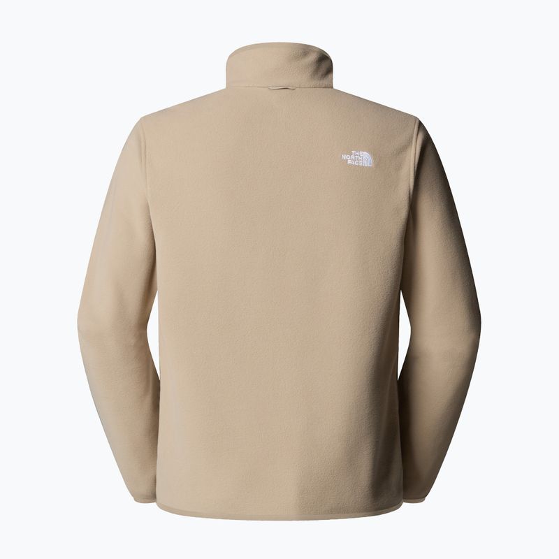 Pánská fleecová mikina The North Face Glacier Fleece mushroom grey 6