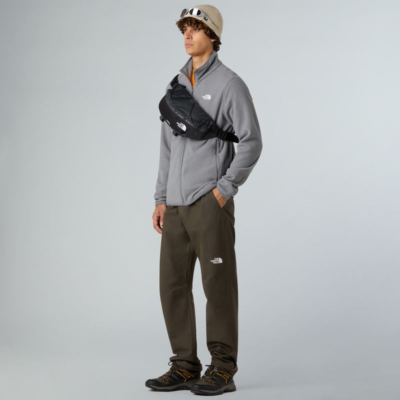 Pánská fleecová mikina The North Face Glacier Fleece mid grey heather 2