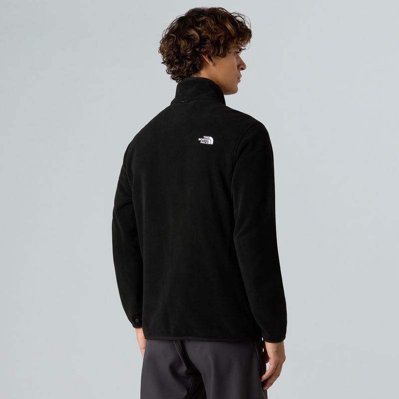 Pánská fleecová mikina The North Face Glacier Fleece black 3