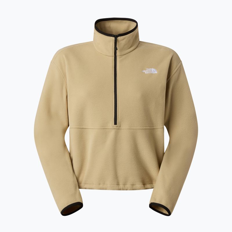 Dámská mikina The North Face Glacier Fleece 1/2 Zip Short khaki stone 4