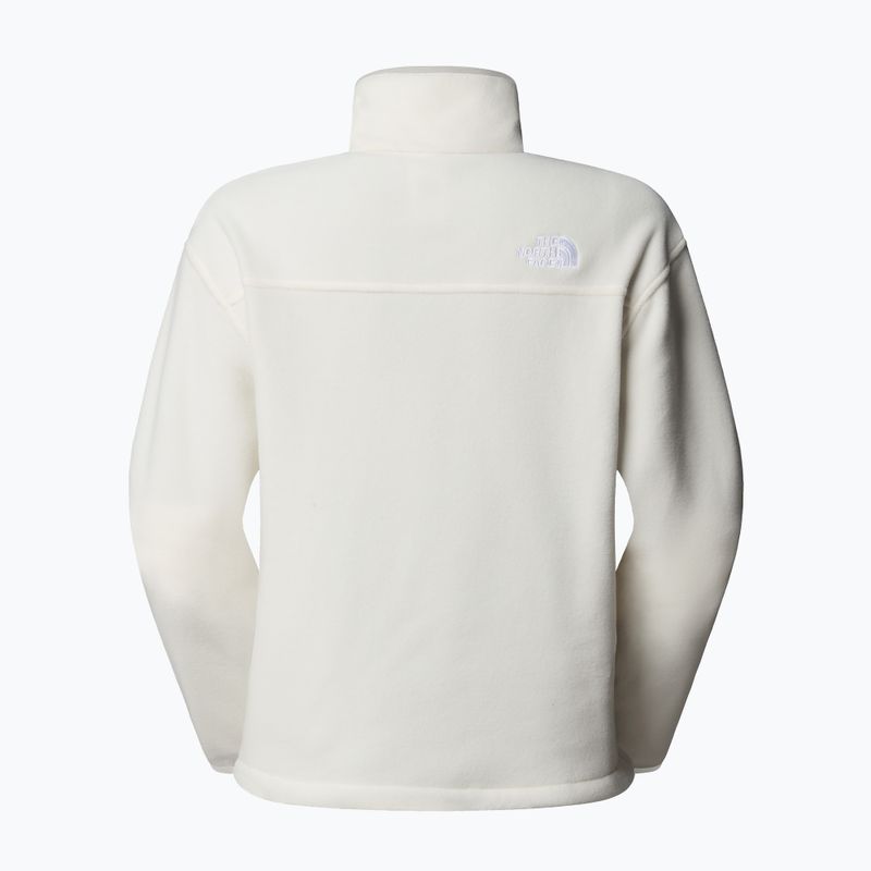Dámská mikina The North Face Glacier Fleece 1/2 Zip Short white dune 5